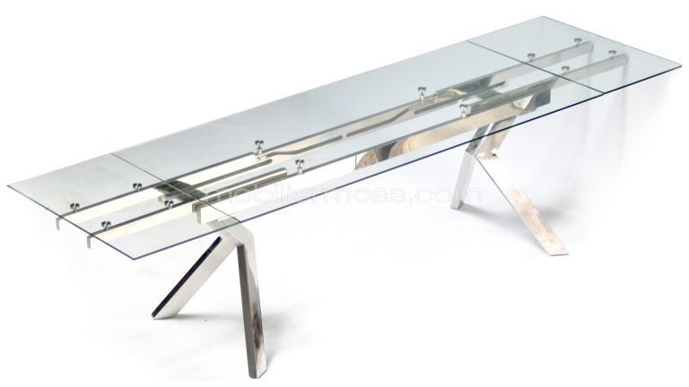table en verre