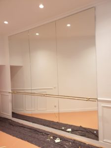 Miroirs salle de danse