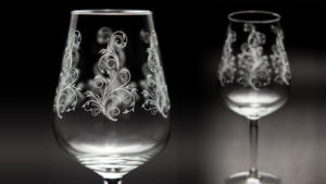 gravure sur verre